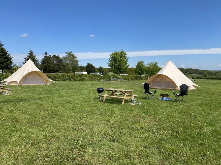 A Campsite That Brings People Back Hill Farm Campsite