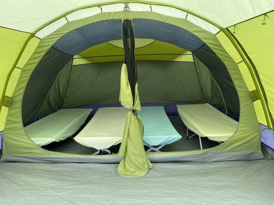 Acorn pre-pitched tent